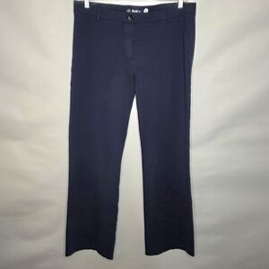 Betabrand Bootleg Pants Size XXL Long Black Stretch Pull-on